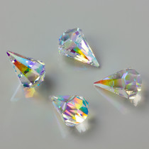 Swarovski raindrop crystal AB 24mm