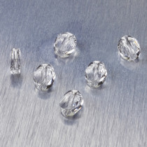 5051 Swarovski mini oval bead 8x6mm Crystal