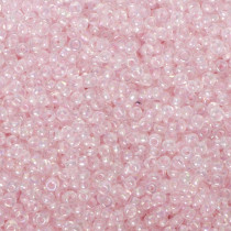 Koraliki NihBeads 12/0 Inside-Color Rainbow Crystal/ Innocent Pink