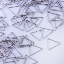 Baza geometryczna ze stali chirurgicznej trójkąt 16mm srebrny