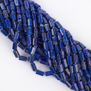 Lapis lazuli słupek ciosany 7x11mm