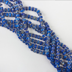 Lapis lazuli krążek 3x6,5mm