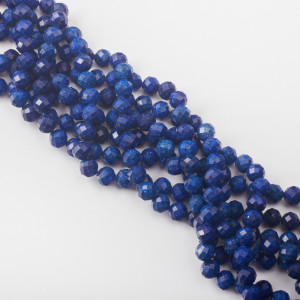 Lapis lazuli kulka fasetowana 8mm