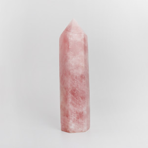 Słupek z różowego kryształu górskiego 30,5cm
