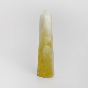 Słupek z żółtego kryształu górskiego 25,5cm