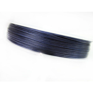 Linka stalowa denim blue 0,45 mm