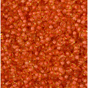 Koraliki NihBeads 12/0 Inside-Color Topaz/ Apricot Line