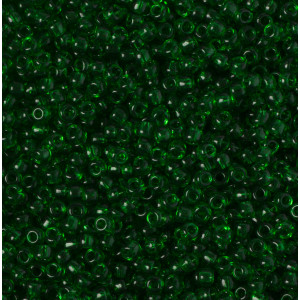 Koraliki NihBeads 12/0 Transparent Grass Green