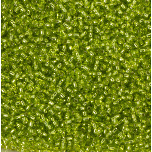 Koraliki NihBeads 12/0 Silver-Lined Lime Green