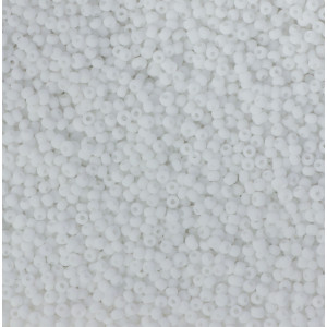 Koraliki NihBeads 12/0 Opaque Frosted White