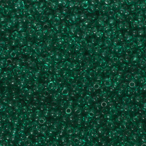 Koraliki NihBeads 12/0 Transparent Green Emerald