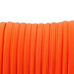 Sznurek lycra neon orange 5mm