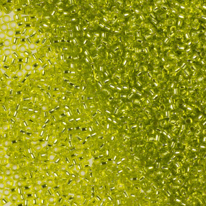 Koraliki TOHO Round Silver-Lined Lime Green 15/0