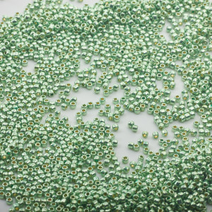 Koraliki TOHO - Round 11/0  PermaFinish - Galvanized Mint Green